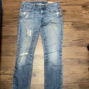 Distressed Gap Jeans
